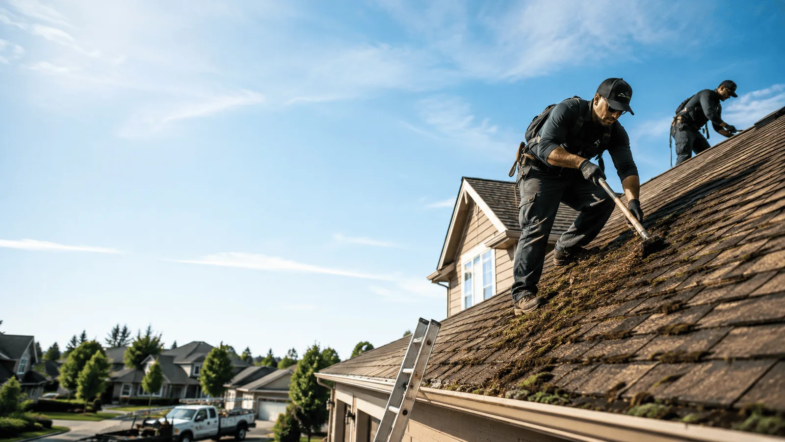 Roof Moss Removal in Bear Lake, MI near me